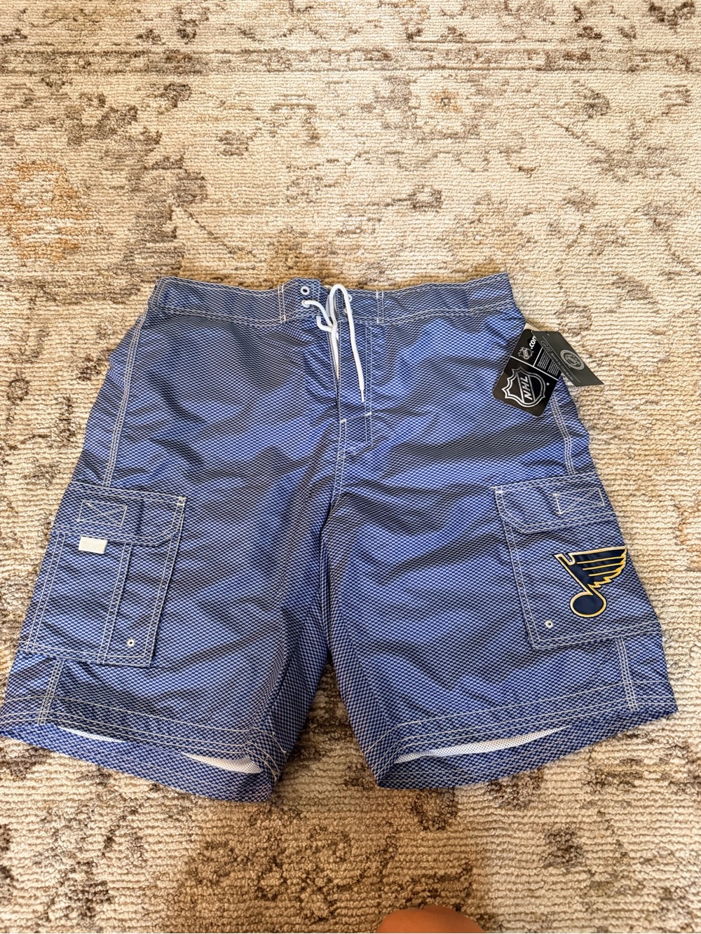 NHL Blue St. Louis Blues Men's Cargo Shorts